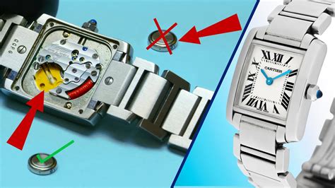 cartier watch service prices|cartier watch battery replacement cost.